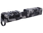 Zaffiri Precision Slide ZPS.2 for Glock 43 43x in Cerakote Multicam Armor Black, Sniper Grey & Tactical Grey
