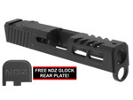 Zaffiri Precision Slide ZPS.2 for Glock 43 43x in Cerakote Armor Black with RMSC Cut