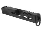 Zaffiri Precision Slide ZPS.2 for Glock 43 43x in Cerakote Armor Black with RMSC Cut