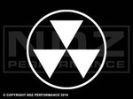 712 - Fallout Shelter Symbol Semi Solid