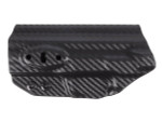 Concealment Express Smith & Wesson Shield 9EZ 9mm IWB Tuckable Ambidextrous Kydex Holster Carbon Fiber - Right Side View