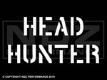 218 - Head Hunter Stencil 2 Line