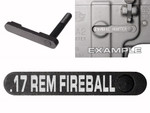 NDZ AR-15 SW 15-22 Black Magazine Catch 17 REM FIREBALL