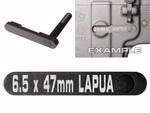 NDZ AR-15 SW 15-22 Black Magazine Catch 65x47mm LAPUA