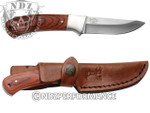 Elkridge 7" Full Tang Fixed Blade Wood Handle Knife ER-286WD (*LZ)