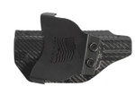 Concealment Express RG OWB Outside The Waistband Paddle Holster Carbon Fiber Kydex for Glock 48 - left side view