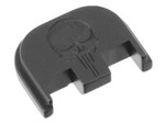 NDZ Rear Slide Cover Plate For Glock GEN 5 with Laser Deep Engraved NDZ Skull 1 in Black