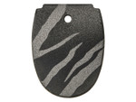 NDZ Magazine Floor Base Plate for Sig Sauer P320 P250 9mm .357 .40 Cerakote Tiger Stripe Tungsten - Bottom View