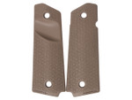 Magpul 1911 Pistol Grip Panel in Flat Dark Earth Cerakote with Diamond Cross-Section (*LZ)