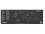 Cerus Gear Gun Mat for Springfield M1A Rifle Schematic Promat Grey Blue