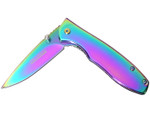 TAC-FORCE TF-573 2.5" Spring Assisted Pocket Knife Rainbow (*LZ)