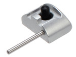 NDZ Silver Grip Plug AL6-T With Punch Tool No Backstrap for Glock 17, 19, 22, 23, 24, 31, 32, 34, 35, 37, 45 GEN 4-5 (*LZ)