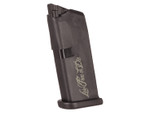 Glock OEM Magazine 43006 6 Round 9mm for Glock 43 - Laser Engraving Example