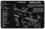 TekMAT Handgun Cleaning and Maintenance Mat for Walther PPQ