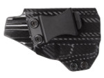 Concealment Express Sig Sauer P365 with Lima Laser RH Holster Kydex Carbon Fiber IWB User Adjustable - Left Side View