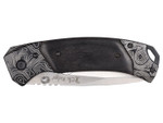 Elk Ridge 7.75" Manual Folding Pocket Knife ER-940BK - Knife Folded