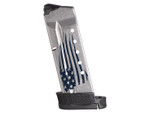 Smith & Wesson OEM Magazine for M&P Shield M2.0 .40, 7 Round, Tattered Flag - Angled View