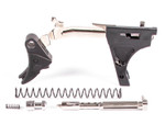 Zev Technologies Pro Ultimate Curved Face Trigger Kit for Glock Gen 1-3 9mm, Black