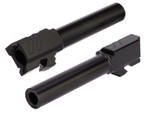 Zev Technologies Pro Match Barrel for Glock 19 Gen 1-5 9mm, DLC