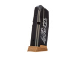 Sig Sauer P365 Magazine 9mm 10 Round Magazine With Finger Extension, Coyote - Side View - Laser engraving example