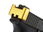 NDZ Slide Racker Plate for Glock Gen 1-5 - On the Gun Back View