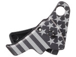 Apex Glock Gen 1-4 Enhancement Trigger Shoe in Black with US Flag, V1