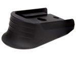 NDZ Magazine Plate with Finger Extension for Sig Sauer P365XL V2 - Black Front View