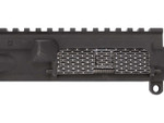 NDZ Ejection Port Dust Cover for AR-15 Full Art Stretched Hex - On the Gun Closed
