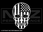 2115 - US Flag Skull