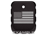 NDZ Sig Sauer P320 & XFIVE Legion Extended Magazine Plate, Competition Pro Series - Laser Engraving Example