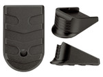 NDZ Glock 26 27 33 39 Magazine Floor Plate with Finger Extension, Aspis Cut