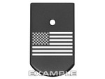 NDZ Beretta 92 & 96 Magazine Plate - Lasering Example