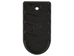 NDZ Glock 43X, 48 Magazine Floor Plate with Finger Extension, Aspis Cut - Bottom View
