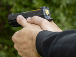 NDZ Sig Sauer P320 Rear Slide Plate, Aspis Cut - On the Gun