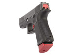 NDZ Glock Gen 1-5 Magazine Floor Plate with Finger Extension - On Gun View