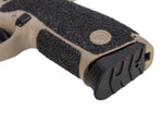 NDZ CZ-USA P10 Series Magazine Plate with Finger Extension, Aspis Cut - On the Gun Right View