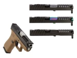 NDZ Glock 43, 43X A.R.E.S. Slide and Barrel - Multiple Variations