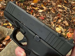Align Tactical Glock Gen 1-5 and Slimline Tactical Trigger Pin with Thumb Rest - Gun in Hand