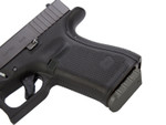 NDZ Glock Gen 5 Magazine Floor Plate Heavyweight Brass - On the Gun