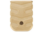 NDZ Glock Gen 1-5 Magazine Floor Plate Heavyweight Brass - Aspis Cut Design