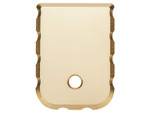 NDZ Glock Gen 1-5 Extra Thick Magazine Floor Plate Heavyweight Brass - Plain Design