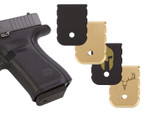 NDZ Glock Gen 1-5 Magazine Floor Plate Heavyweight Brass - Multiple Variations