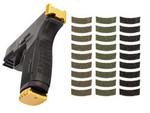 NDZ Sig Sauer P365 X-Macro Fuse Aluminum Backstrap - Grip Inserts, Snake Belly