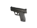 Talon Grips Smith & Wesson M&P Shield Decal Grip, Black Rubber - On the Gun