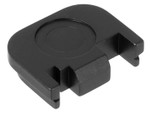 NDZ Ruger RXM Rear Slide Cover Plate - Aluminum or Brass  - Back View