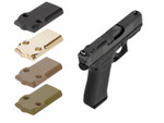 NDZ Glock 43X, 48 MOS Optic Cover Plate, Brass - Multiple Variations