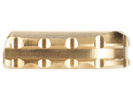 NDZ Sig Sauer P365 X Macro Fuse Brass Extended Magazine Plate - Side View