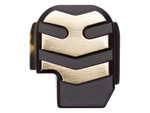 NDZ Sig P365 Series Brass Rear Plate, Aspis Cut - 2 Tone Front View