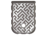 NDZ Glock Gen 1-5 Magazine Floor Plate with Engraved Patterns, Brass - Example Plate 1