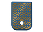 NDZ Glock Gen 1-5 Magazine Floor Plate with Engraved Patterns - Plate Example 1